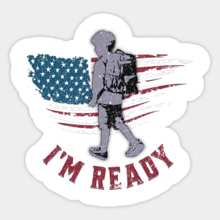 I'm Ready Sticker